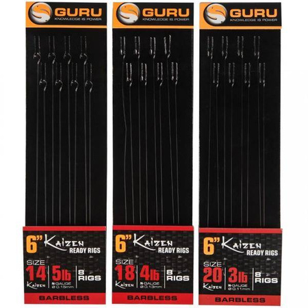 Guru Kaizen Pole Rigs 6" Size 14 
