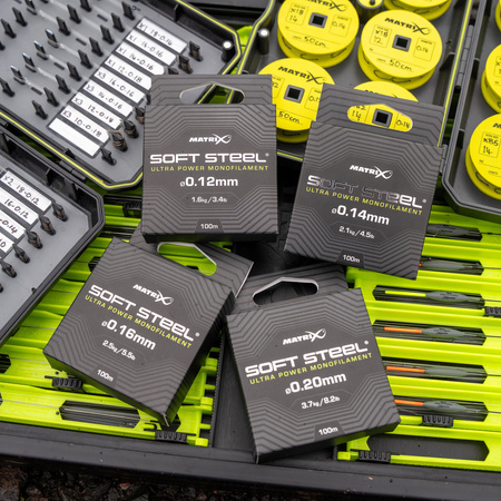 Matrix Soft Steel Ultra Power Monofilment 100m