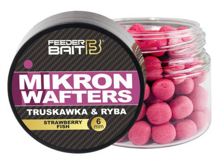 Feeder Bait Prestige Mikron Wafters Truskawka & Ryba 6mm