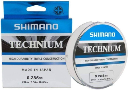 Shimano Technium 0,285mm 200m 7,50kg