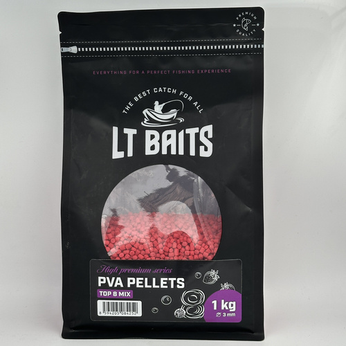LT Baits Top Crab PVA Pellets 3mm 1kg