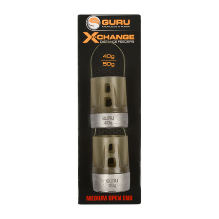 Guru X-Change Distance Feeder Solid Medium 40g + 50g 