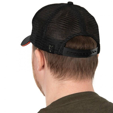 Fox Collection Trucker Cap Black Orange