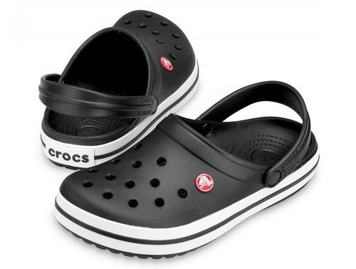 Crocs Crocband Black Relaxed Fit 36-37