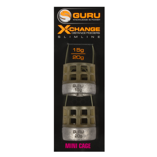 Guru Slimline X-Change Distance Feeder Small 25g + 30g