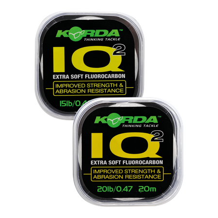 Korda IQ2 Extra Soft Fluorocarbon 20lb