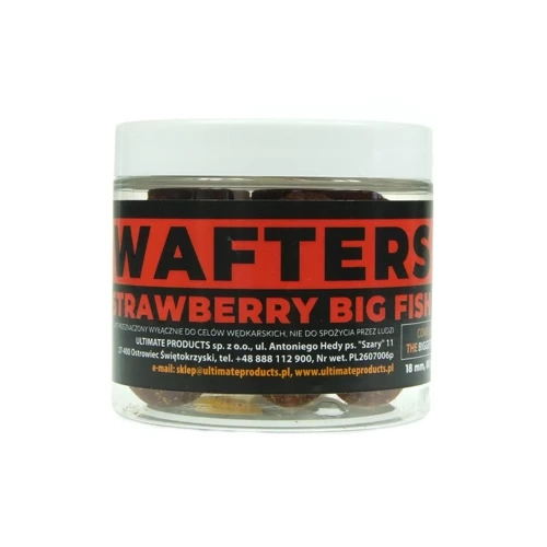 Ultimate Products Strawberry Big Fish Wafters 18mm
