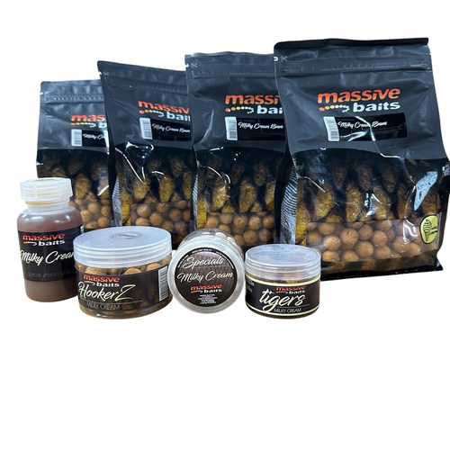 Massive Baits Milky Cream Mega Deal