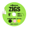 Korda Ready Zigs 8' (240cm) size 10