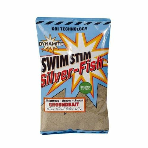 Dynamite Baits Swim Stim Silver Fish Betaine Green Groundbait 900g
