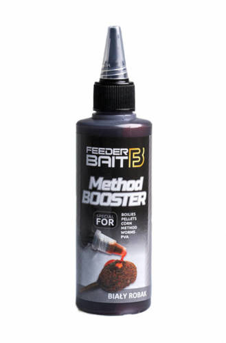 Feeder Baits Method Booster Biały Robak 100ml