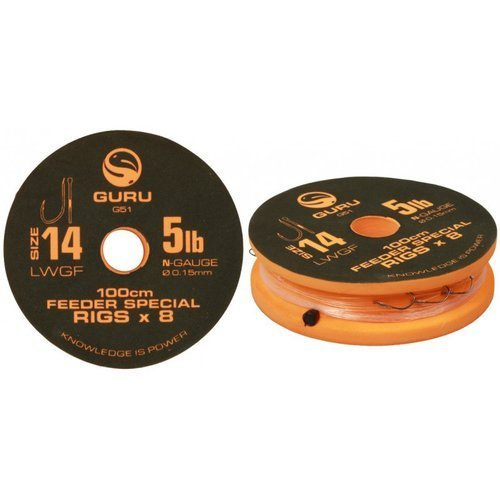 Guru Feeder Special Rigs LWGF size 10 7lb 100cm