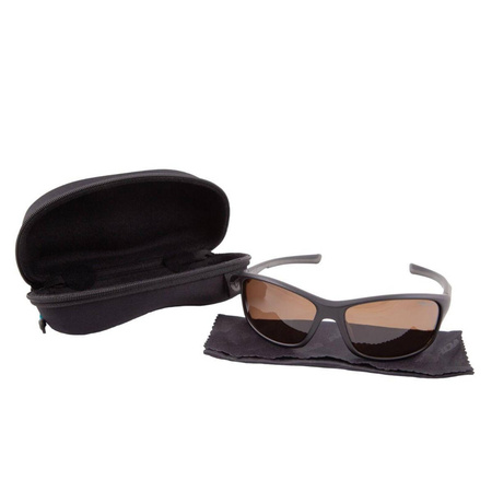 Korda Sunglasses Wraps Matt Black Frame Brown Lens