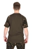 Fox Camo Outline Print T-Shirt Khaki