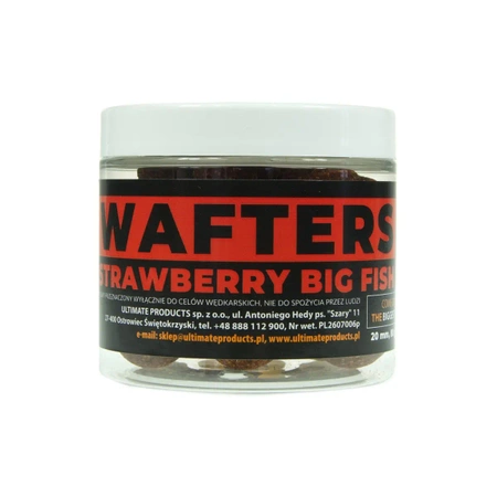 Ultimate Products Strawberry Big Fish Wafters 20mm
