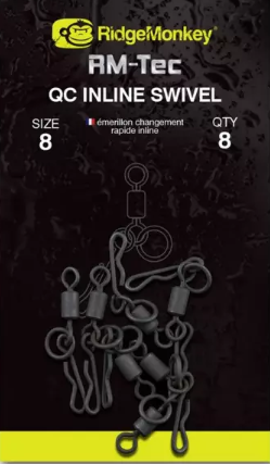 RidgeMonkey QC Inline Swivel size 8