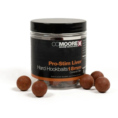 Cc Moore Pro Stim Liver Hard Hookbaits 18mm