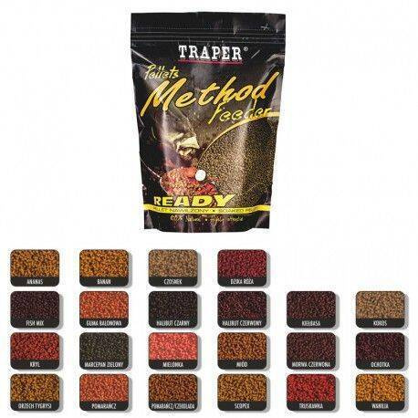 Traper Ready Pellet Method Feeder Fish Mix 2mm 500g