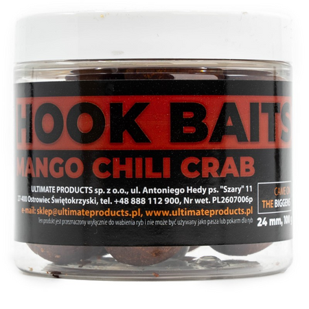 Ultimate Products Mango Chilli Crab Hook Baits 24mm