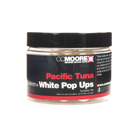 CC Moore Pacific Tuna White Pop up 13-14mm +