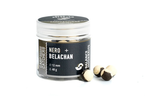 Carp Catchers Balanced Hookbaits Nero + Belachan 12mm 40g