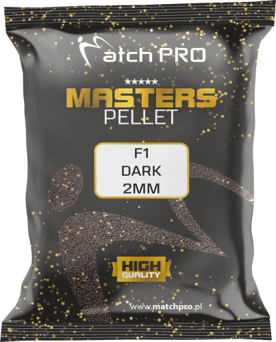 MatchPro Masters Pellets F1 Dark 2mm 700gr