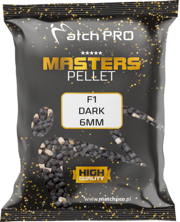 MatchPro Masters Pellets F1 Dark 6mm 700gr