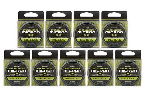 Matrix Power Micron 0.18mm 6.5lb 3.0kg 100m