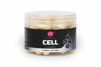 Mainline Cell Fluoro Dumbell Wafters White 12x15mm