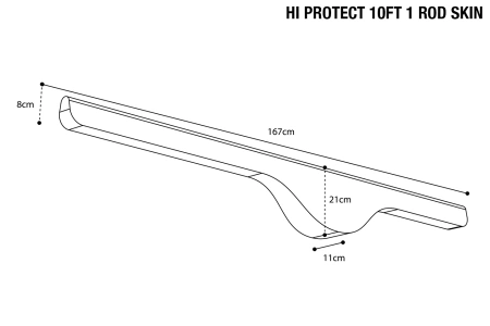 Nash Subterfuge Hi Protect 10ft 1 Rod Skin