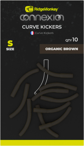 RidgeMonkey Curve Kickers Small Organic Brown