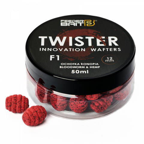 Feeder Bait Twister Wafters F1 Ochotka & Konopia 12mm