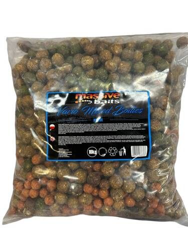 Massive Baits Vario Mixed Boilies Fish 14/18/24mm 10kg