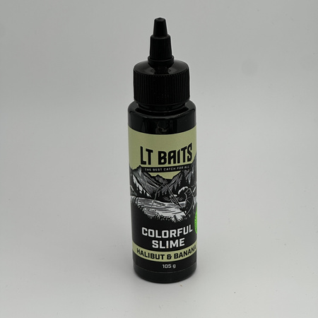 LT Baits Colorful Slime Halibut Banana 105g