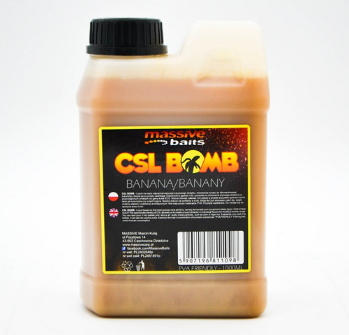Massive Baits CSL Bomb Banana 1L