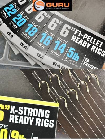 Guru XS Carp Pole Rig 6'' Size 14 