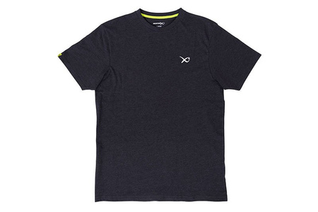 Matrix Minimal Black Marl T-shirt
