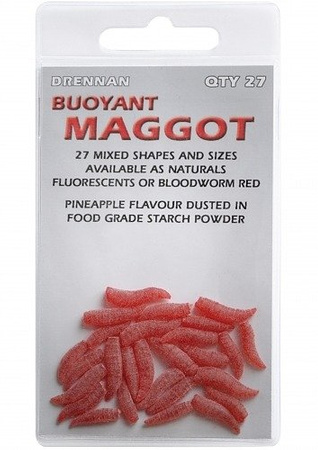 Drennan Buoyant Maggot Bloodworm Red 