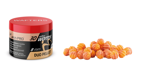 MatchPro 3D Worms Wafters Duo Pellet 8mm 25g