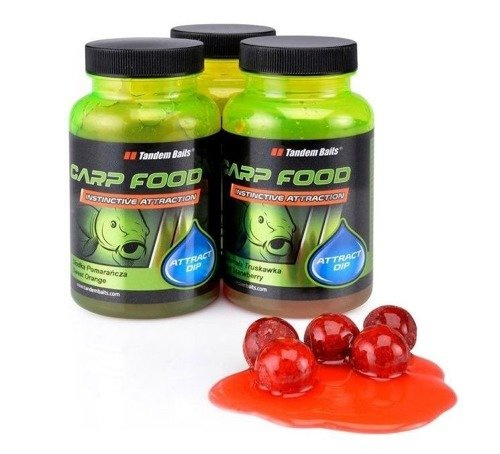 Tandem Baits  Carp Food Attract Dip  Doskonała Truskawka 100ml