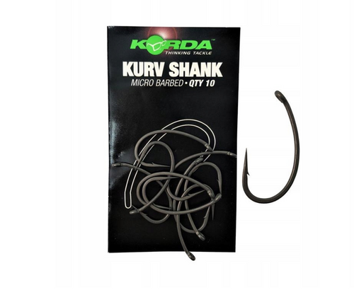 Korda Kurv Shank B size 8 bezzadziorowe