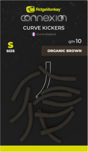RidgeMonkey Curve Kickers Large Organic Brown