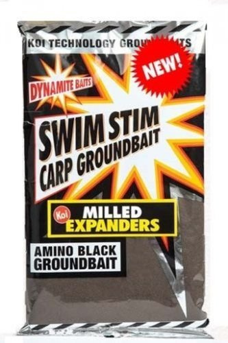 Dynamite Baits Swim Stim Carp Groundbait Koi Milled Expanders Amino Black 900g