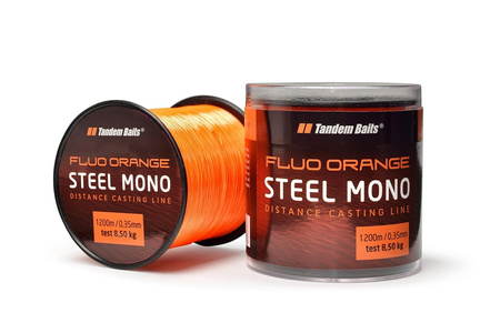 Tandem Baits Steel Mono Fluo Orange 0,30mm 1200m