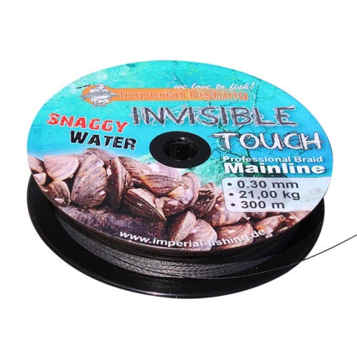 Imperial Baits Visible Touch Grey Snaggy Water 0.30mm 300m
