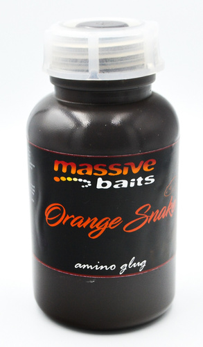 Massive Baits Orange Snake Amino Glug 250ml