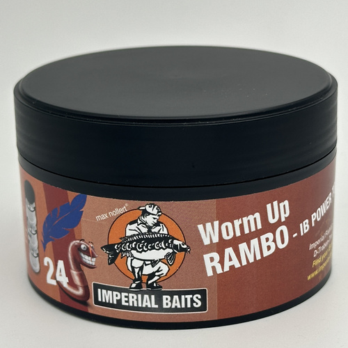 Imperial Baits Worm Up Rambo Hookbait 24mm