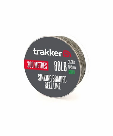 Trakker Sinking Braid Reel Line 80lb 0.49mm 300m