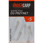 Undercarp Wkrętka do przynęt przeźroczysta 27mm