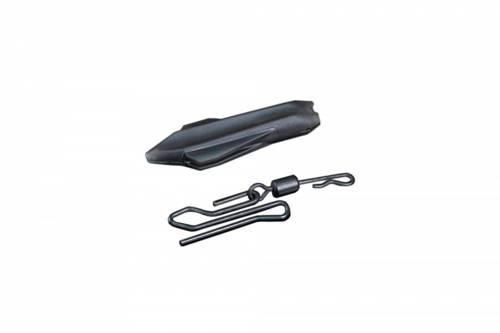 RidgeMonkey Uni Lead Clip Silt Black